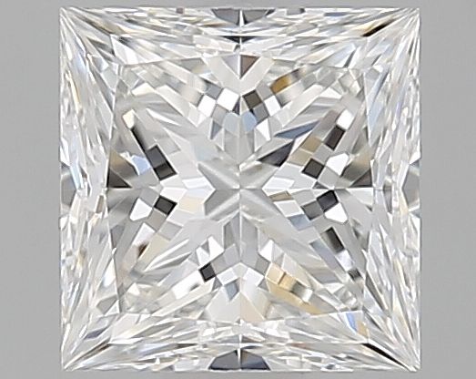 Princess Natural Diamond 0.61ct F VS1