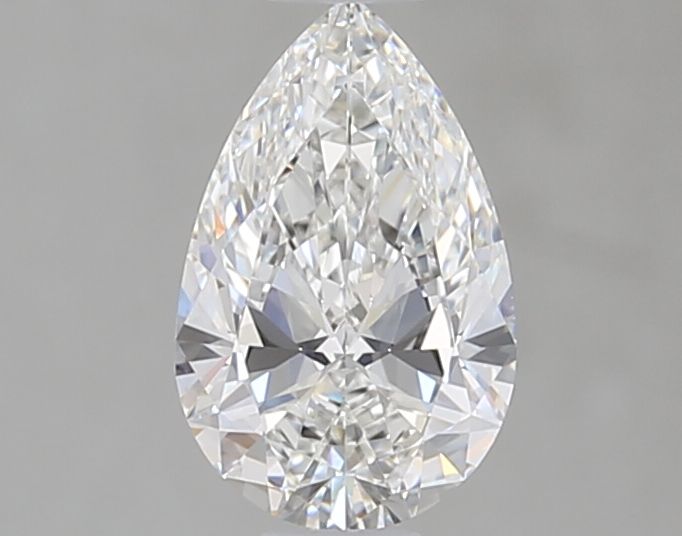 Pear Natural Diamond 0.61ct F VVS2