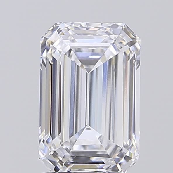 Emerald Lab-Grown Diamond 2.04ct D VVS1