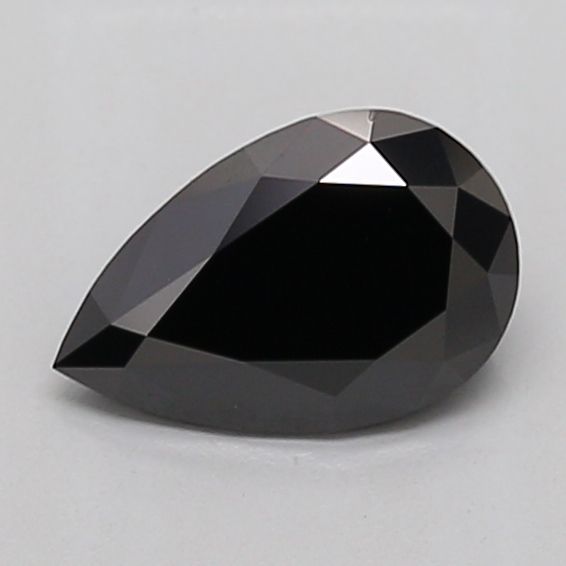 Pear Fancy Black Lab-grown Diamond 1.08ct loose diamond