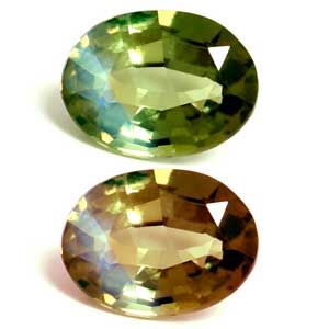 Oval Green Alexandrite 0.63ct loose gemstone