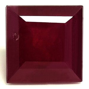 Square Red Ruby 1.72ct loose gemstone