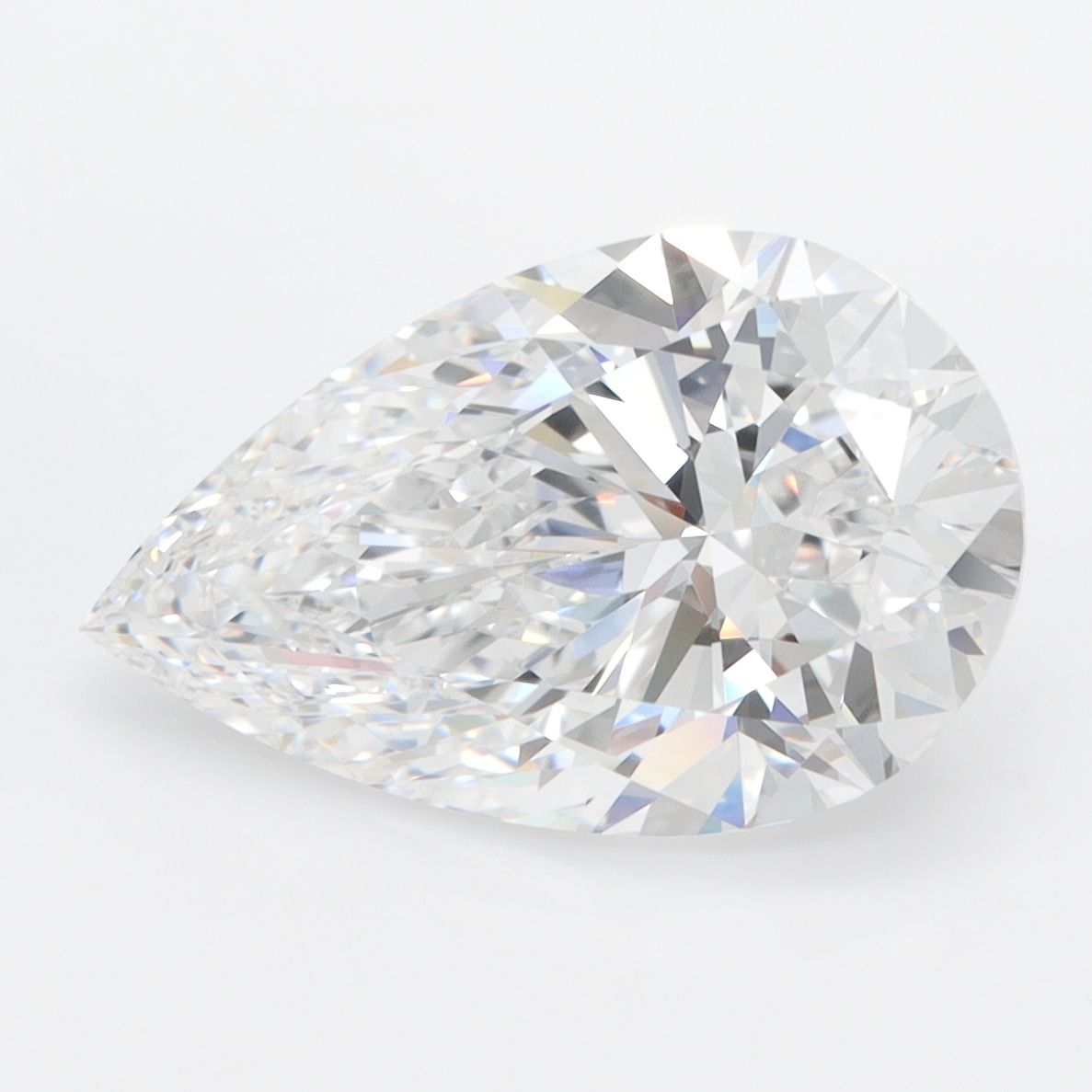 Pear Lab-Grown Diamond 3.43ct D FL