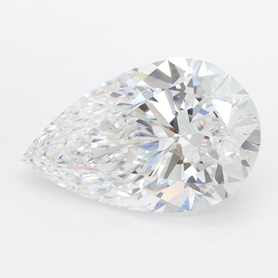 Pear Lab-Grown Diamond 3.43ct D FL
