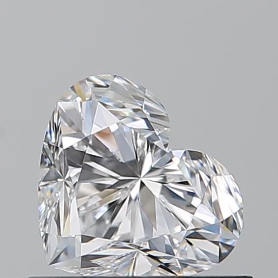Heart Natural Diamond 0.70ct D IF