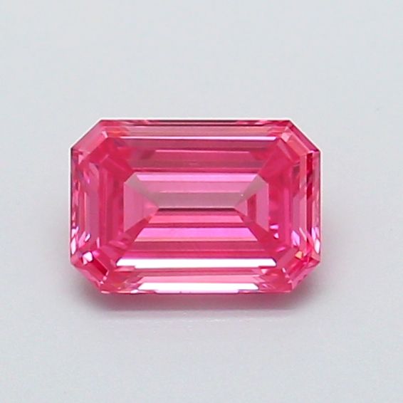 Emerald Fancy Vivid Pink Lab-grown Diamond 0.58ct VS2 loose diamond