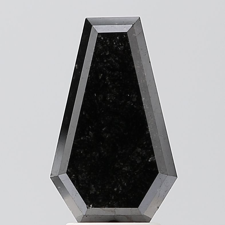 Calf Black Natural Diamond 2.75ct VVS2 loose diamond