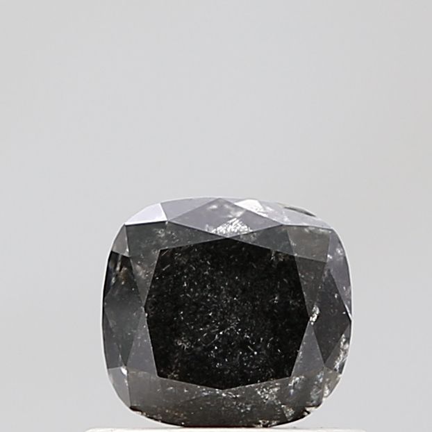 Cushion Salt And Pepper Natural Diamond 0.91ct VVS2 loose diamond