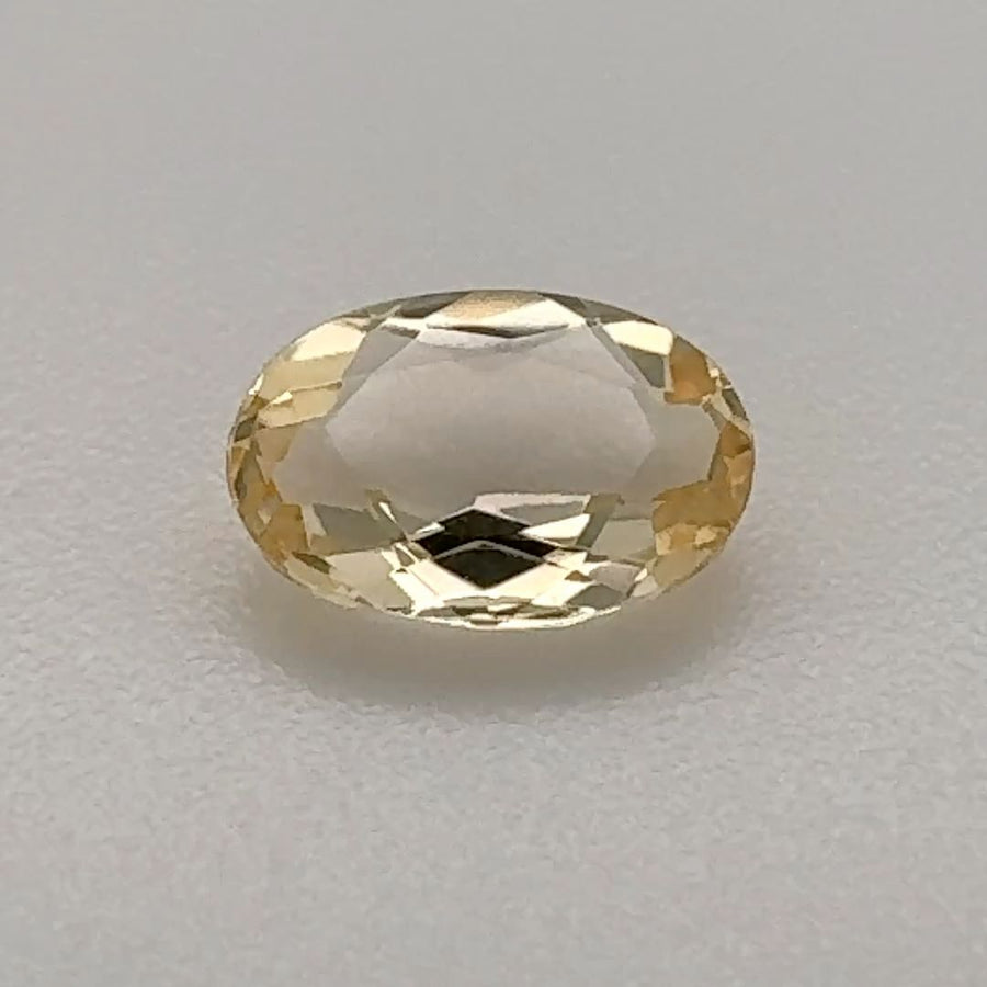 Oval Yellow Topaz 0.55ct loose gemstone
