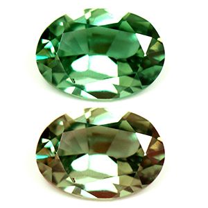 Oval Green Alexandrite 0.62ct loose gemstone