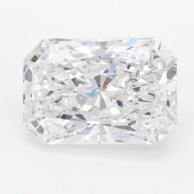 Radiant Lab-Grown Diamond 2.78ct D IF