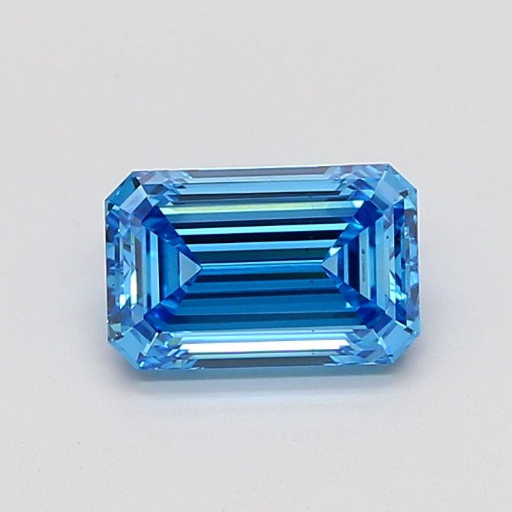 Emerald Fancy Vivid Blue Lab-grown Diamond 2.13ct VS2 loose diamond