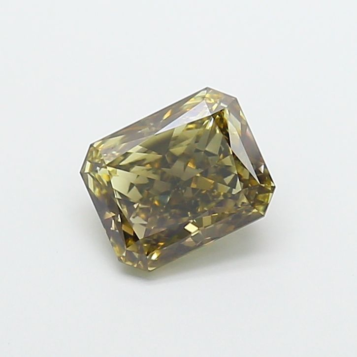 Radiant Fancy Vivid Brown Lab-grown Diamond 1.92ct VS1 loose diamond