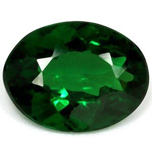 Oval Green Garnet 1.08ct loose gemstone