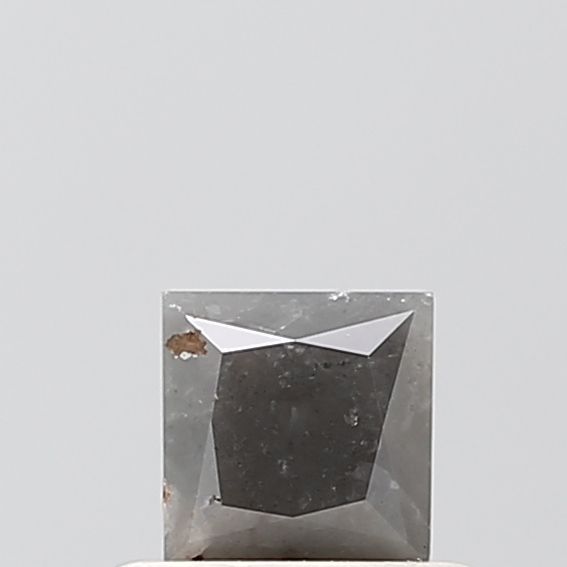 Princess Salt And Pepper Natural Diamond 0.6ct VS2 loose diamond