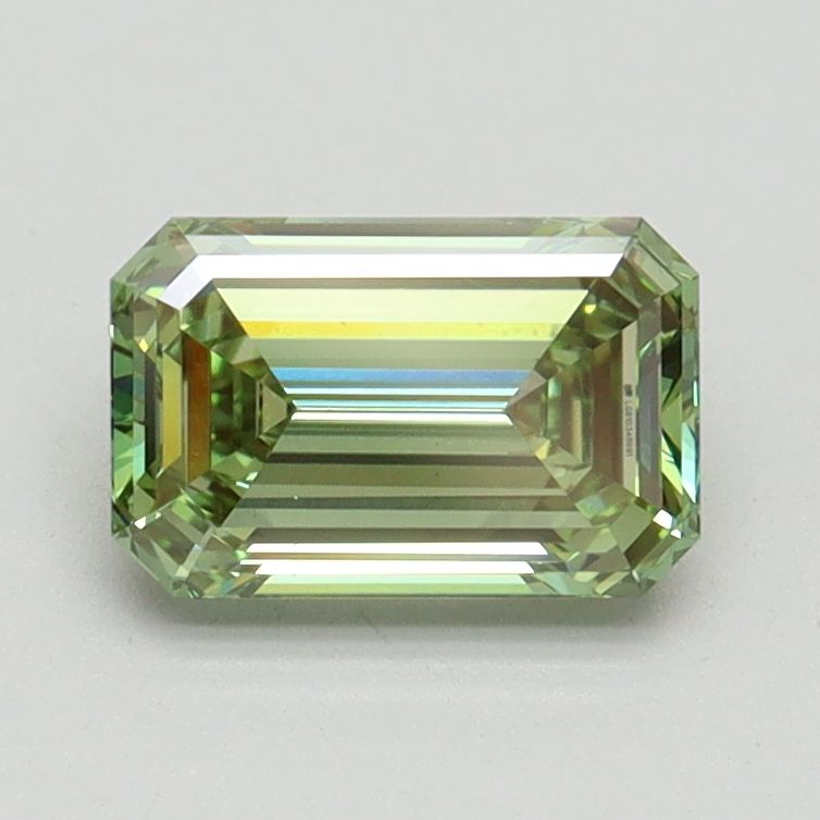 Emerald Fancy Vivid Green Lab-grown Diamond 1.05ct VS1 loose diamond