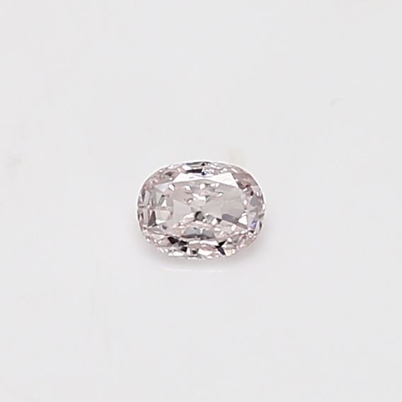 Oval Light Pink Natural Diamond 0.1ct loose diamond
