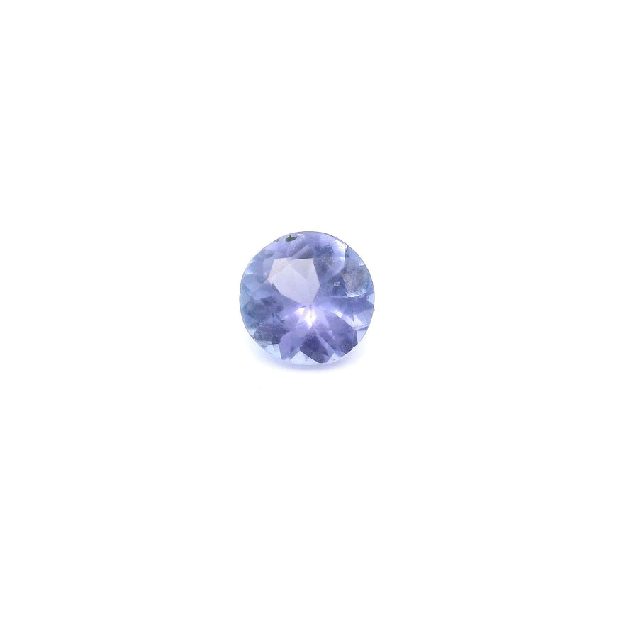 Round Blue Tanzanite 0.57ct loose gemstone