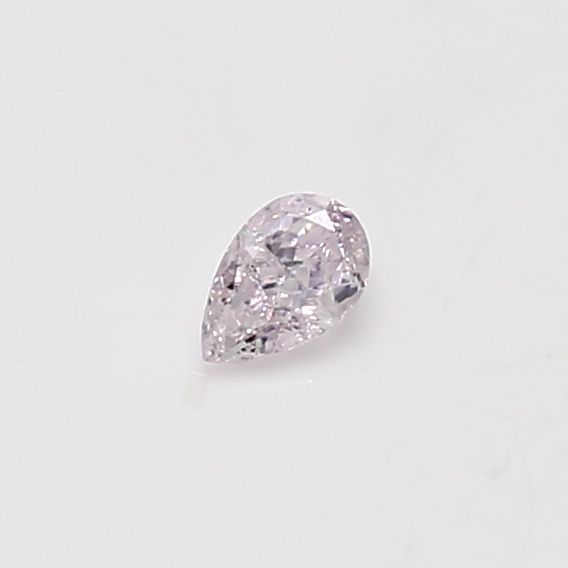 Pear Light Pink Natural Diamond 0.15ct I1 loose diamond