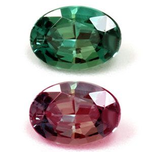 Oval Green Alexandrite 0.21ct loose gemstone