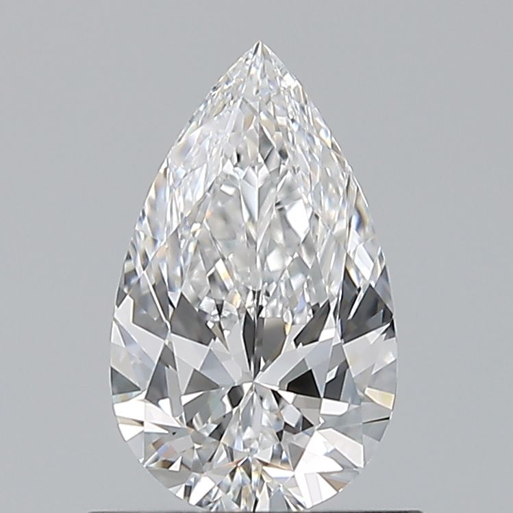 Pear Natural Diamond 0.70ct D IF