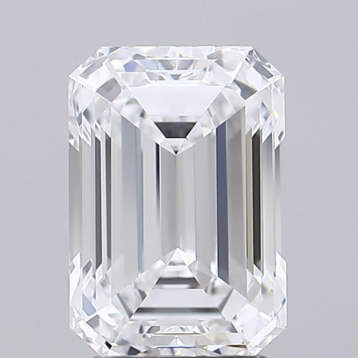 Emerald Lab-Grown Diamond 3.26ct D VVS1
