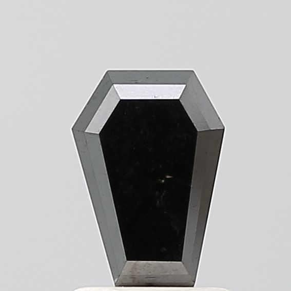 Calf Black Natural Diamond 0.91ct VVS2 loose diamond