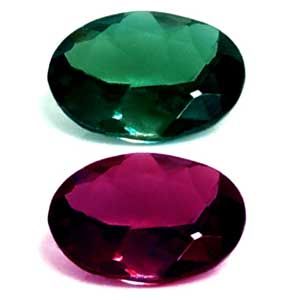 Oval Green Alexandrite 0.13ct loose gemstone