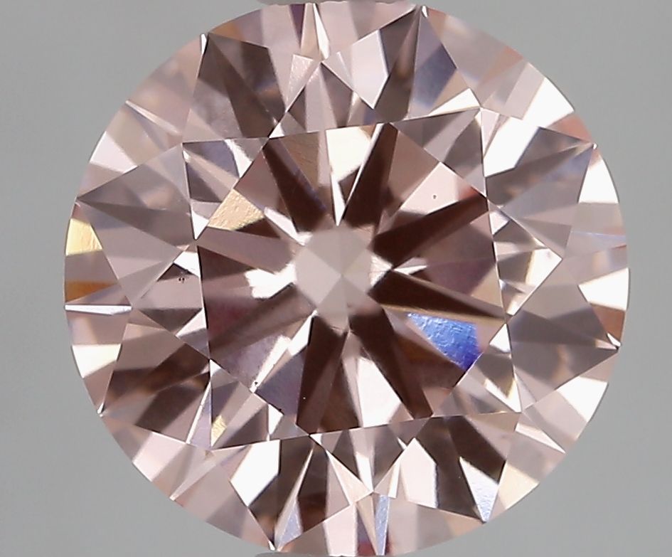 Round Fancy Intense Pink Lab-grown Diamond 3.57ct VS1 loose diamond