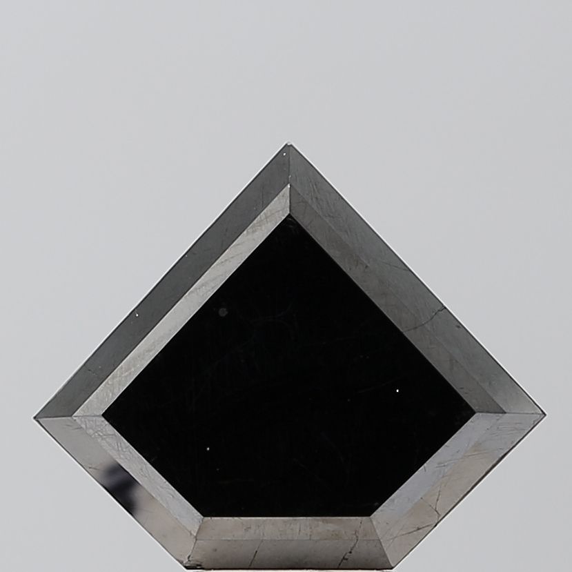 Shield Black Lab-grown Diamond 3.53ct VVS2 loose diamond