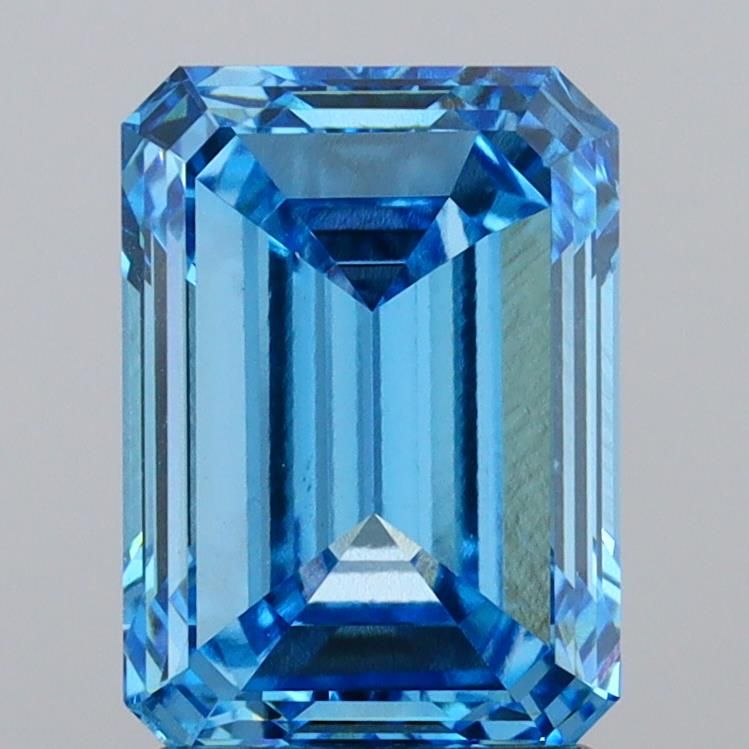 Emerald Fancy Vivid Blue Lab-grown Diamond 2.01ct VS1 loose diamond