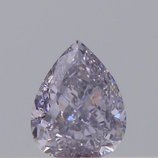 Pear Fancy Violet Gray Violet Natural Diamond 0.12ct loose diamond