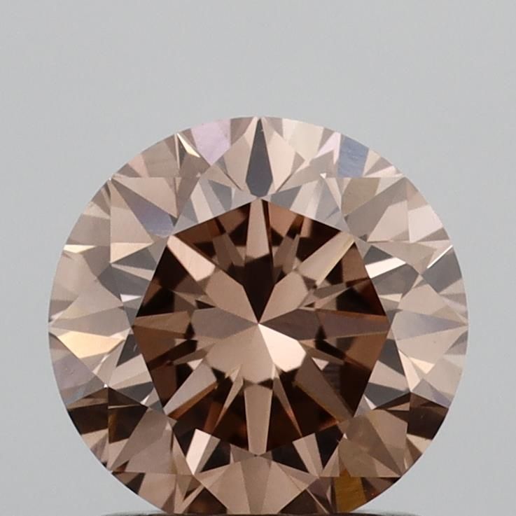 Round Fancy Brown Lab-grown Diamond 1.22ct VS1 loose diamond