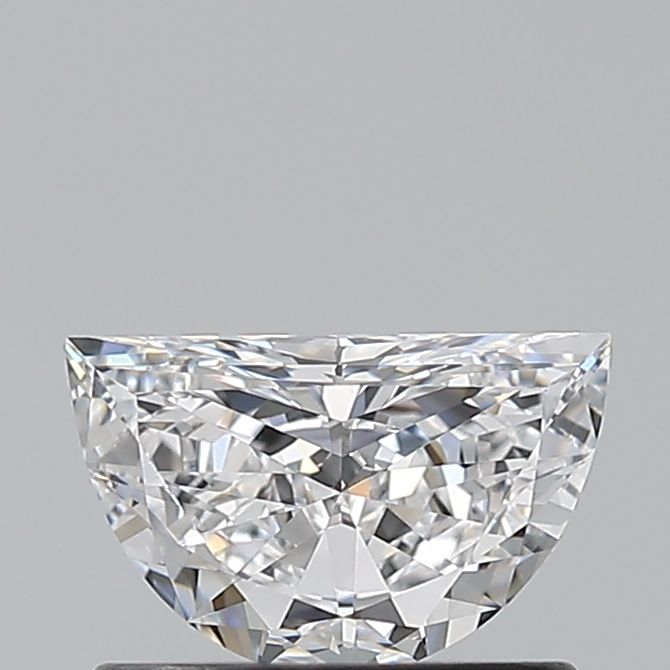 Half Moon Natural Diamond 0.50ct D VVS1
