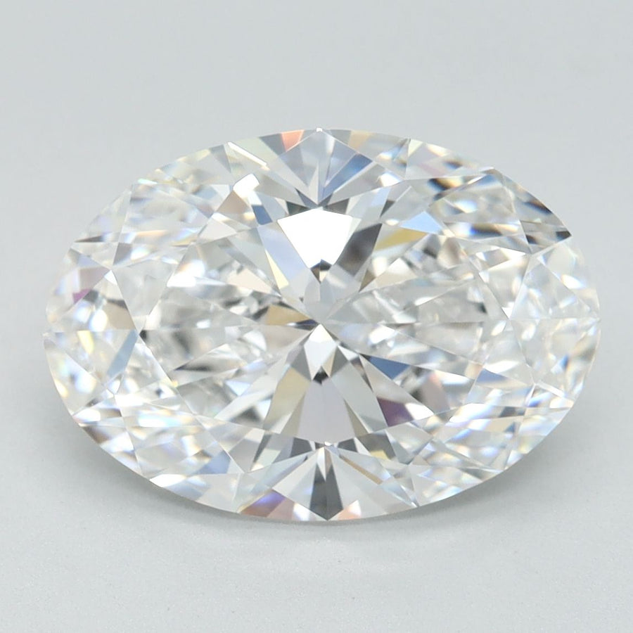 Oval Lab-Grown Diamond 3.21ct D FL
