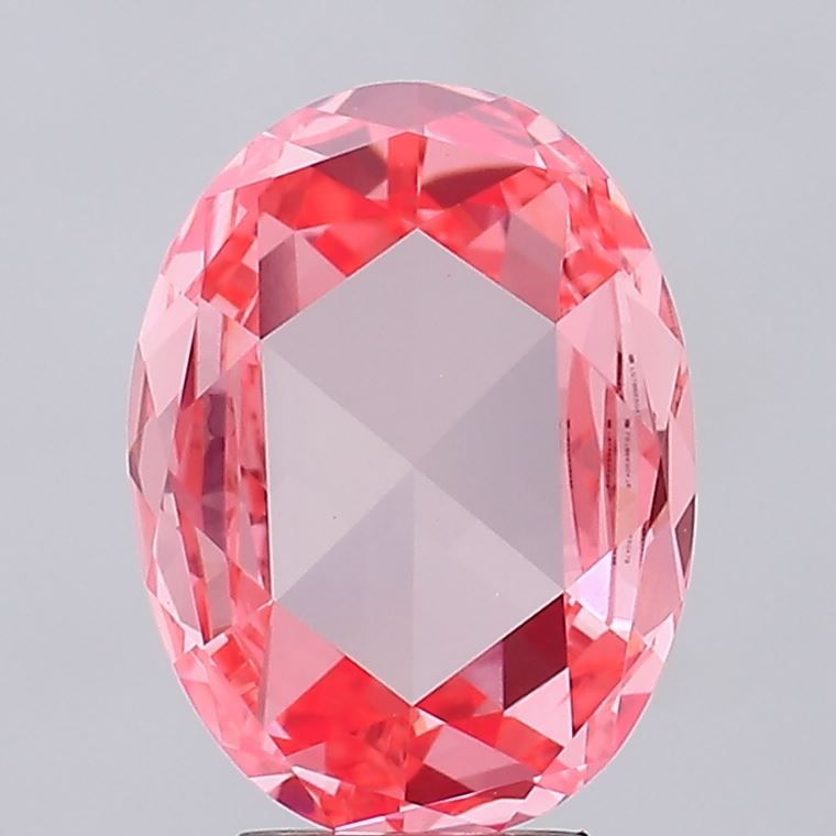 Rose Fancy Vivid Pink Lab-grown Diamond 3.45ct VS1 loose diamond