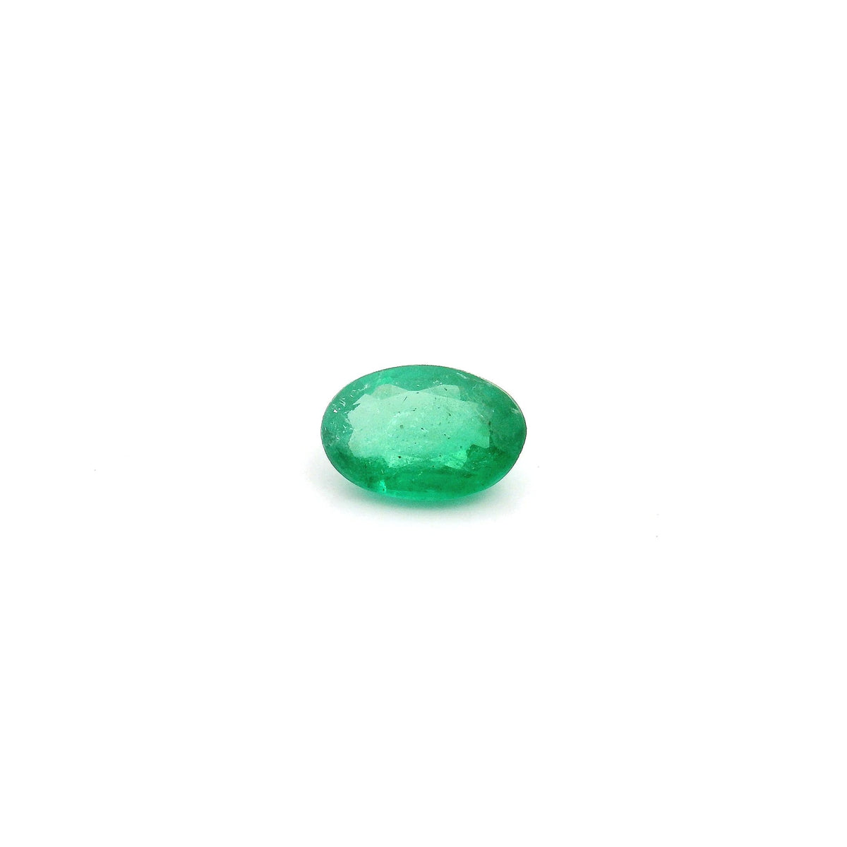 Oval Green Emerald 0.42ct loose gemstone