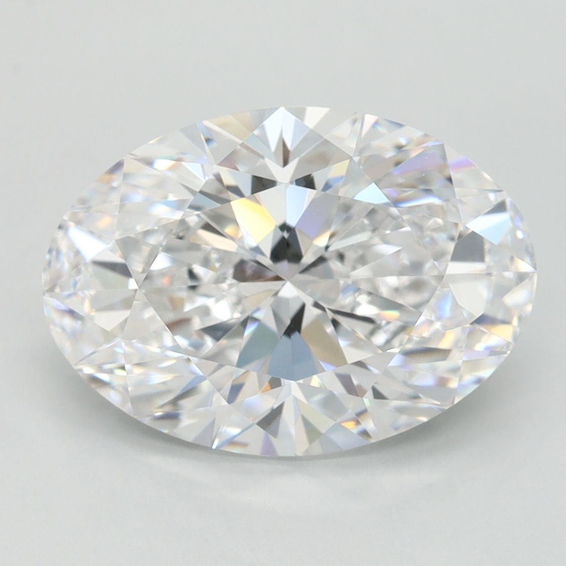 Oval Lab-Grown Diamond 3.30ct D FL