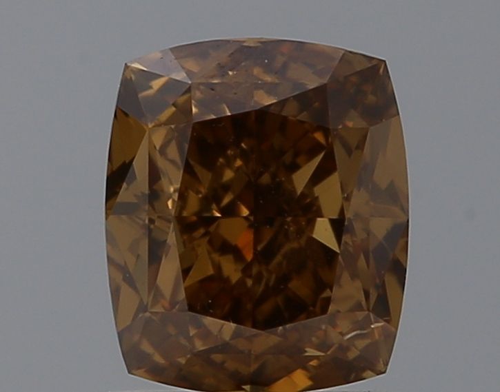 Cushion Fancy Yellowish Brown Natural Diamond 1.11ct SI1 loose diamond