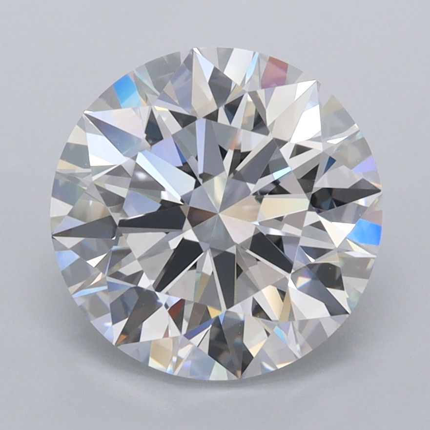 Round Lab-Grown Diamond 2.95ct D FL