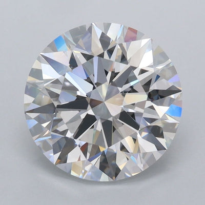 Round Lab-Grown Diamond 2.95ct D FL