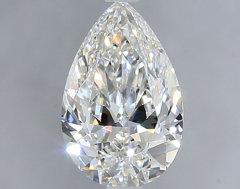 Pear Natural Diamond 1.04ct H IF