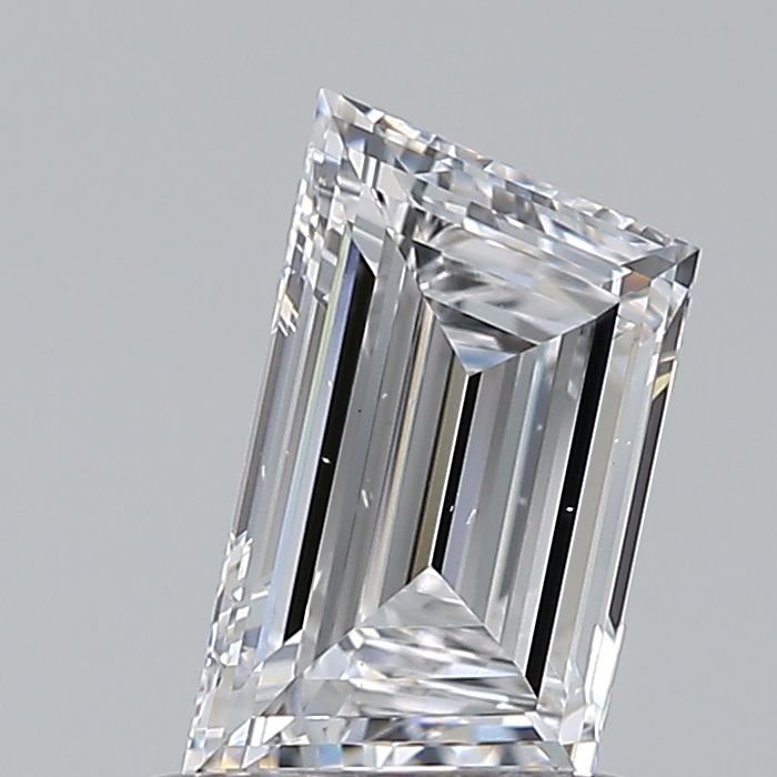 Trapezoid Natural Diamond 0.70ct D VS2