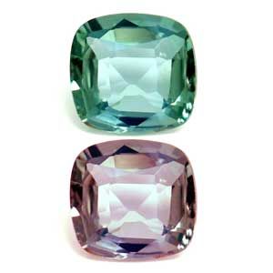 Cushion Green Alexandrite 0.23ct loose gemstone