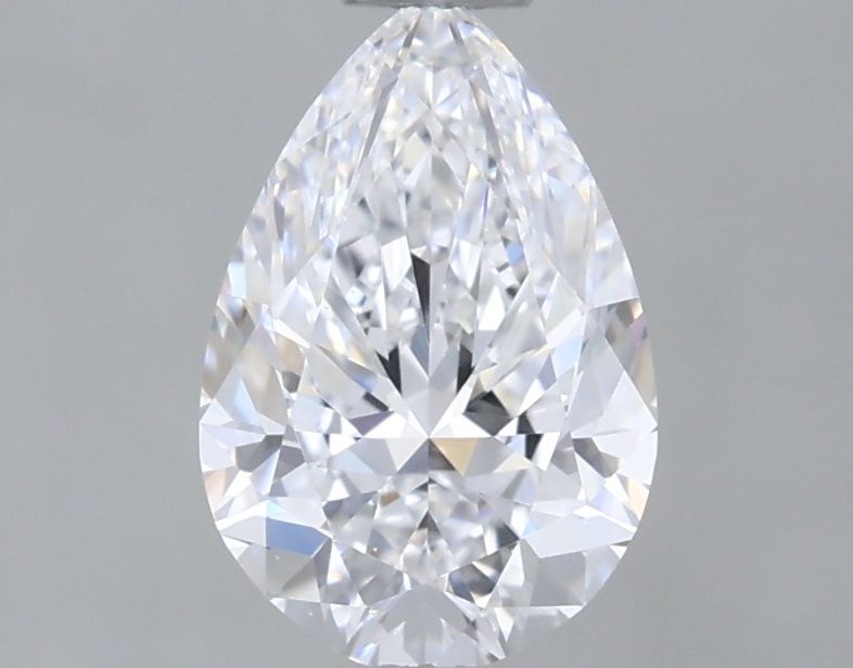 Pear Natural Diamond 0.71ct D VS1