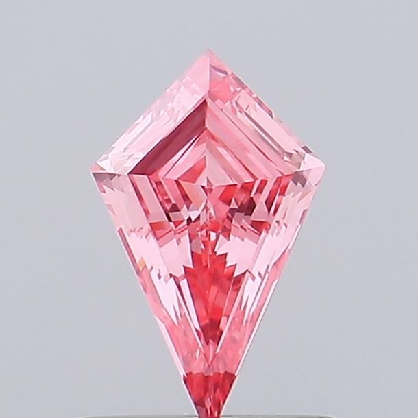 Kite Fancy Vivid Pink Lab-grown Diamond 0.65ct VVS2 loose diamond