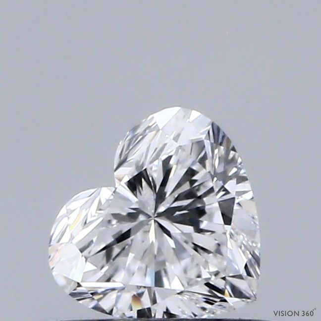 Heart Lab-Grown Diamond 0.51ct D VVS1