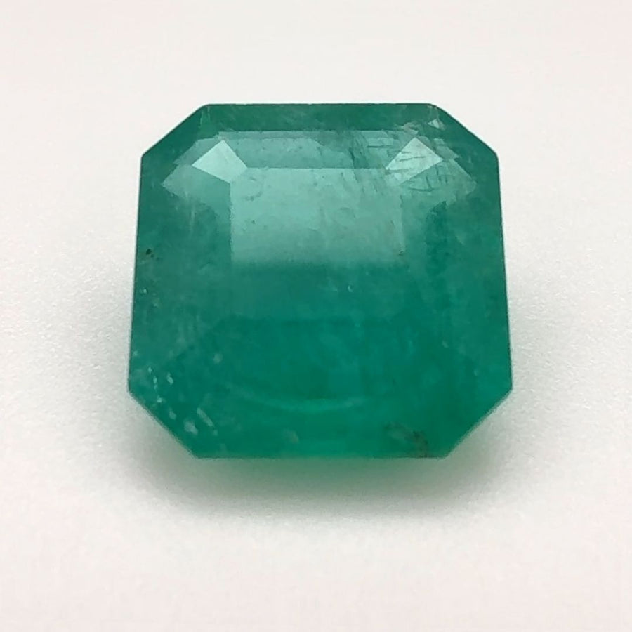 Octagonal Green Emerald 5.82ct loose gemstone