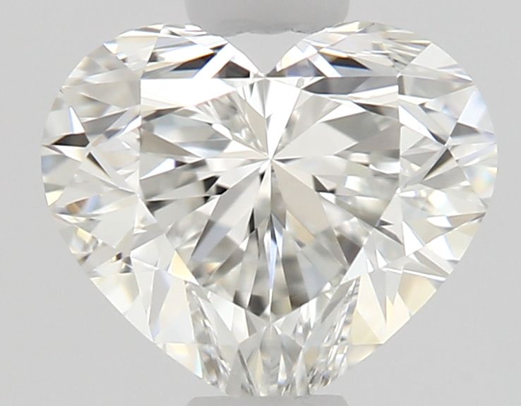 Heart Natural Diamond 0.52ct F VVS2
