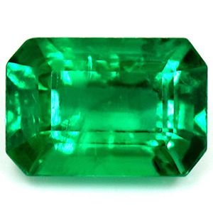 Emerald Green Emerald 0.94ct loose gemstone